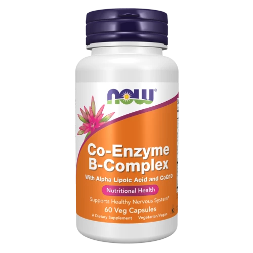 NOW - Co-Enzyme B-Complex - 60 kapsułek